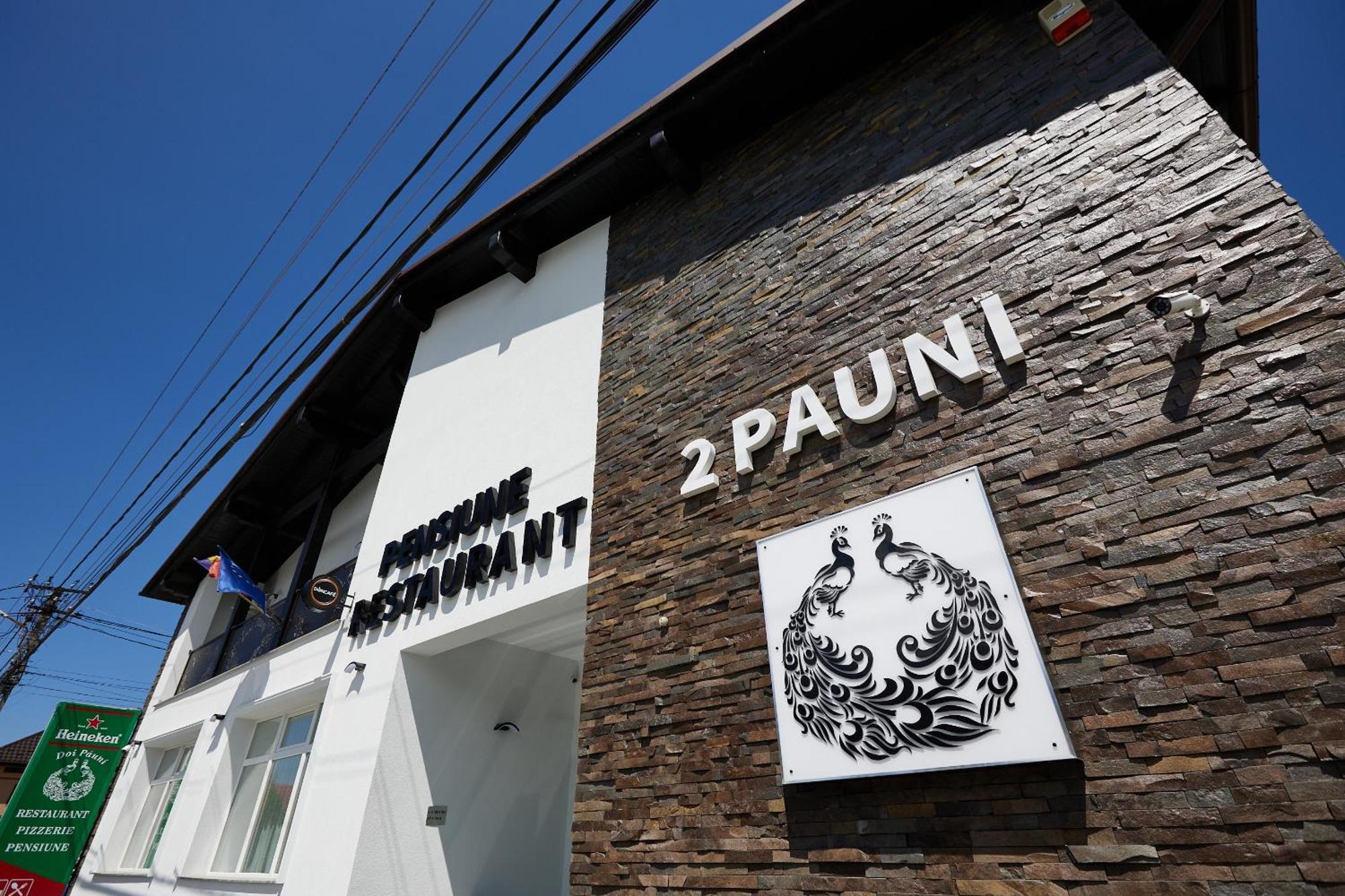 Pensiune Restaurant Pizzerie 2 Pauni Borşa Extérieur photo